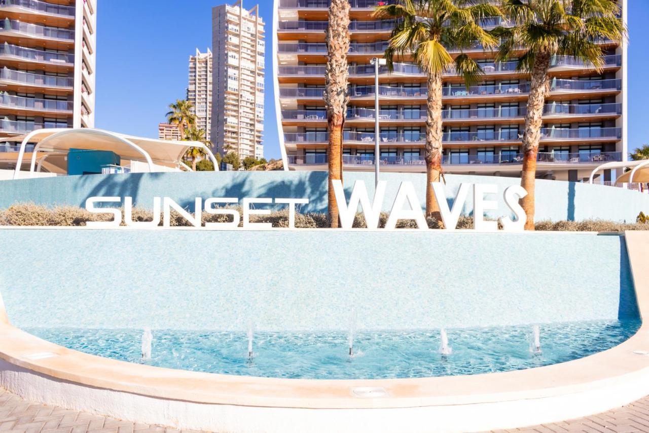 Sunset Waves 3 Benidorm Lägenhet Exteriör bild