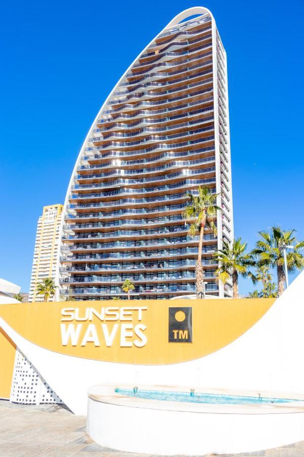 Sunset Waves 3 Benidorm Lägenhet Exteriör bild